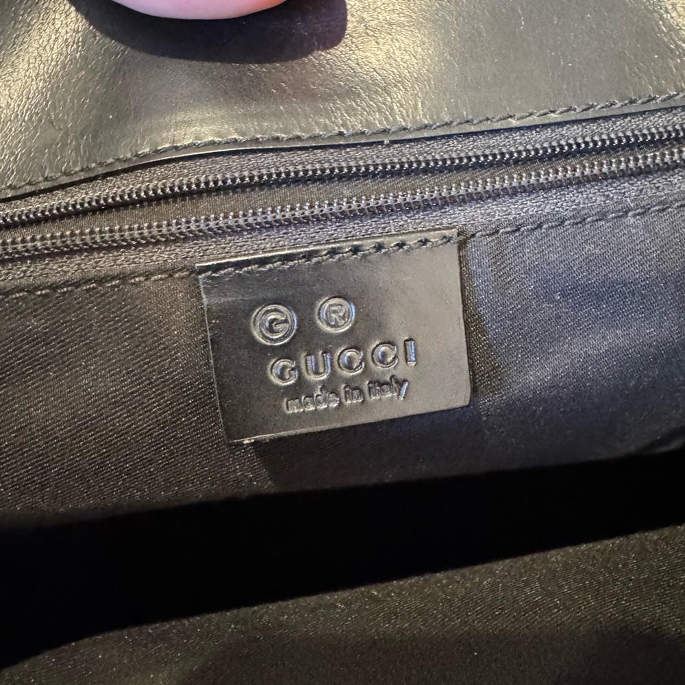 Like new Gucci Black GG Monogram medium  Tote
Like new condition - Picture 10 of 16